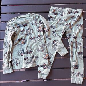 Carters boys trucks pajamas